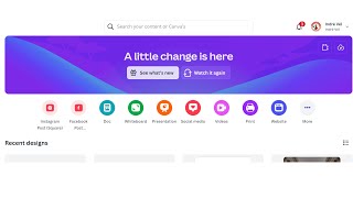 How turn new Canva interfacew! Canva glow up