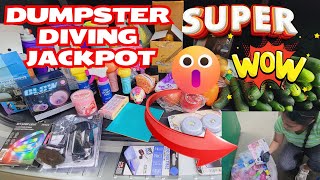 Wow Super JACKPOT Ang Nakalkal Ko Sa Dumpster|General Merchandise Ang Mga Biyaya Galing Sa Basura🤩