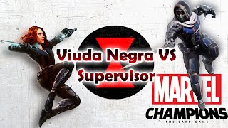 Marvel Champions | Partida: Viuda Negra vs. Supervisor