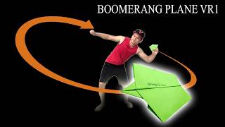 Kağıttan Boomerang Uçak Yapımı 1 | Kağttan Uçak Yapımı paper plane