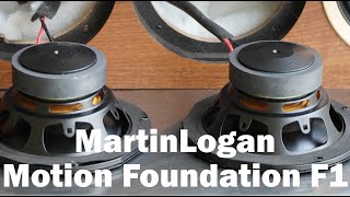 MartinLogan Motion Foundation F1 | floor-standing speaker that combines technology and beauty