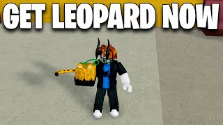 Hurry up if you want Leopard now - Blox fruit