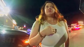 Worst Day of a Cop's Life, Encounters the Most Chaotic Drunk Woman Ever