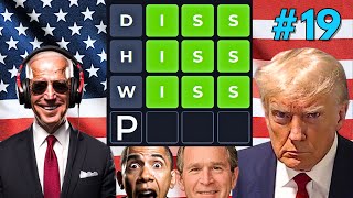 US Presidents Play WORDLE 19