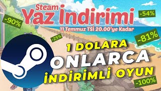 1 DOLARA OYUN!! | STEAM YAZ İNDİRİMLERİ OYUN TAVSİYESİ