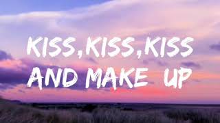 Dua Lipa ft. BLACKPINK - Kiss and Make up (Lyric Video)🎵