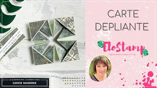 Live créatif : carte dépliante