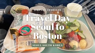 Korea Travel Vlog: Seoul to Boston on Korea Air