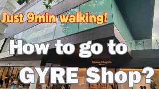 How to go to the Stylish and Modern Shopping Mall in Harajuku, Tokyo? GYRE