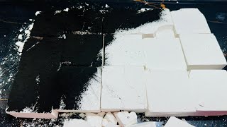 15 Fresh Pj Topped  Charcoal  powder Gym Chalk  Crush || ASMR  Satisfying  Sounds