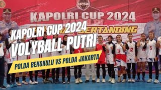 Pertandingan Seru Kapolri Cup Voli Putri: Polda Bengkulu vs Polda DKI JAKARTA | Highlights & Rekap