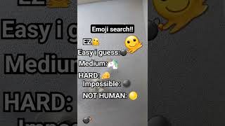 emoji find!! NOT AS EASY AS U THINK🧀