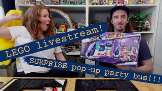 LEGO Livestream! Surprise set! It's gonna be a PARTY!!!