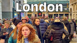 Saturday Stroll: Discovering the Buzzing Streets of Central London in Winter"