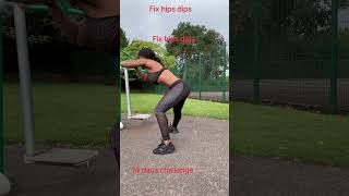 14 days challenge fix hips dips