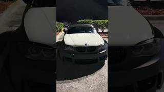 BMW e82 1M front end swap