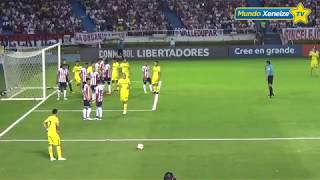 El gol de Cristian Pavón a Junior / Copa Libertadores 2018