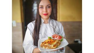 LASAÑA| Coulis de tomate | Bechamel |Relleno