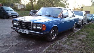 Реставрация Mercedes-Benz W123.