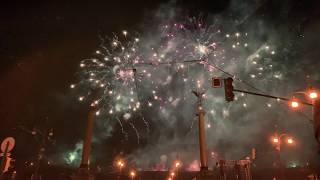 Novoroční ohňostroj Praha 2019/New Year 's Fireworks Prague 2019 (4K)