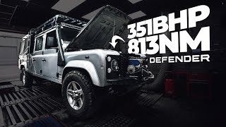 LAND ROVER DEFENDER WITH BMW 335D N57 ENGINE! 💪