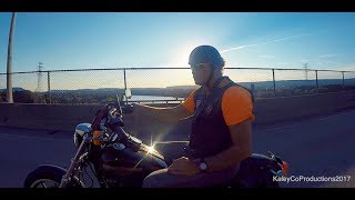 Harley ride over Chickamauga Dam