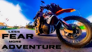 Following a Stranger to Parts Unknown. (Adventure riding the KTM 890)