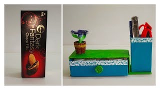 Pen Stand Using Dark Fantasy Box || Best Out Waste