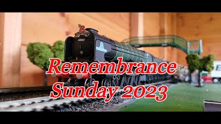 Remberence Sunday Model Railway Premier 2023.