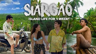 ISLAND LIFE For A WEEK! (Beautiful Siargao!)