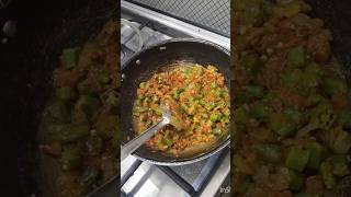 Simple Bhindi Paneer Recipe 🔥#viral#shorts#shortsvideo