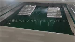 540pcs/min 2 Line High speed T-shirt bag making machine