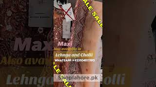 Maria Osama maxi and Lehnga Choli at huge discount only in 9999 #shorts #youtubeshorts