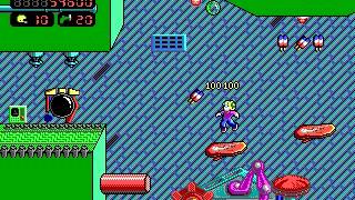 Commander Keen Episode 9 - The Battle of the Brains - Level 2