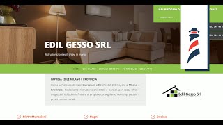 Creazione Sito Web per Impresa Edile in Lombardia | Edil Gesso Srl