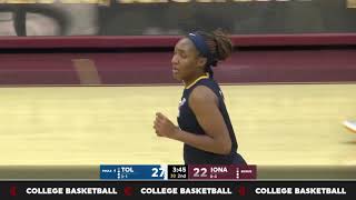 Toledo defeats Iona 74-57