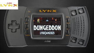 Dungeddon Atari Lynx 2 Handheld Gameplay