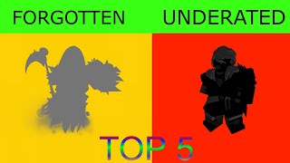 TOP 5 Forgotten Kits in Roblox Bedwars.....