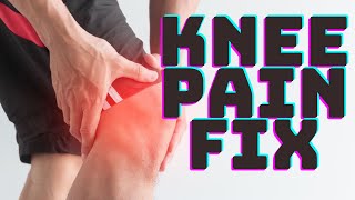 How to fix knee pain in 60 seconds!