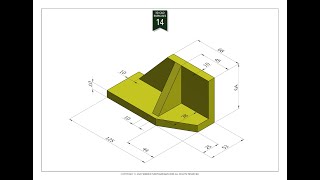 14 3D CAD EXERCISES SOLIDWORKS