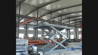 Hydraulic scissor car lift