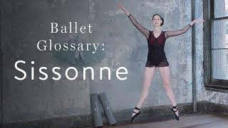 Ballet Glossary Sissone