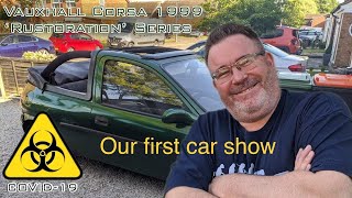 Our first car show