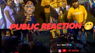 As Rider||public reaction with action camera 😲