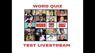 Word Quiz - Test Livestream