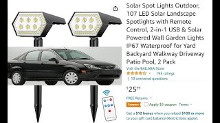 Solar powered Fog or Head Lights for your car? yup, i did it!!!!