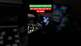 Scariest moment in fnaf Vr #fnaf #vr  #helpwanted #virtualreality #shorts #subscribe #horrorgaming