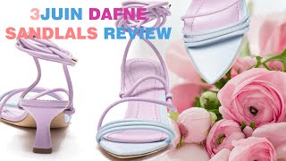 3juin Dafne sandals 4k detailed review Fashiondays haul unboxing