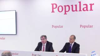 Asiaín prevé que Banco Popular tendrá beneficios este año