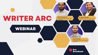 WRITER ARC WEBINAR | WORLD 1ST PROFESSIONAL COPYWRITER BASED ON A.I TECHNOLOGY-BASED WRITER APP